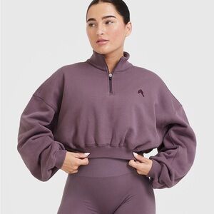 Oner Active Quarter Zip Cropped Sweatshirt size Small